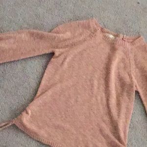 Pink republic , bell sleeved barely worn sweater